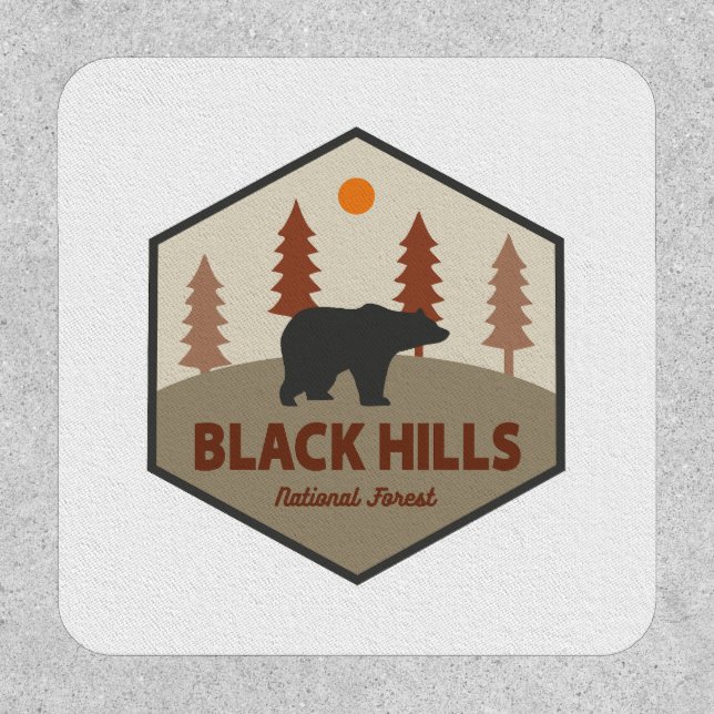 Black Hills National Forest Bear Patch (Front)