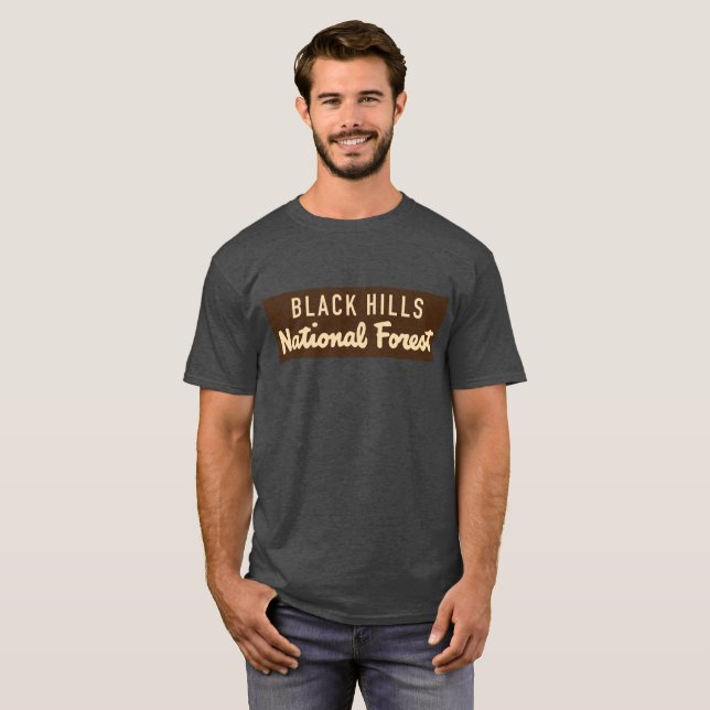 Black Hills National Forest T-Shirt (Front Full)