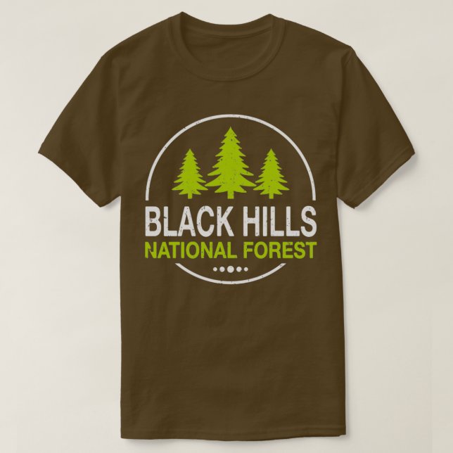Black Hills National Forest T-Shirt (Design Front)