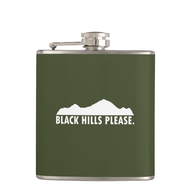 Black Hills Please Flask (Front)