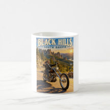 Black Hills South Dakota Chopper Motorcycle Travel