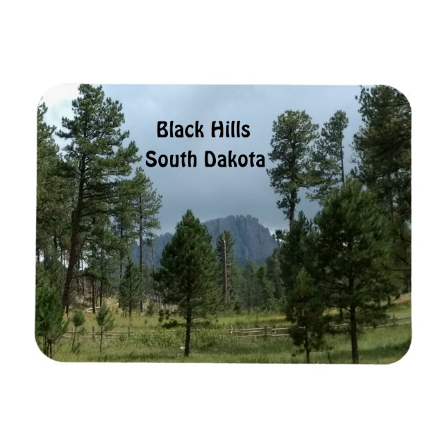Black Hills, South Dakota Magnet (Horizontal)