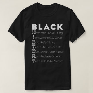 Black History Acronym T-Shirt