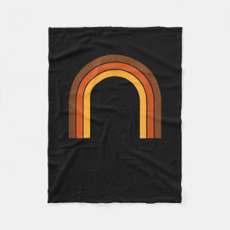 Black History Africa Pride Melanated History Fleece Blanket