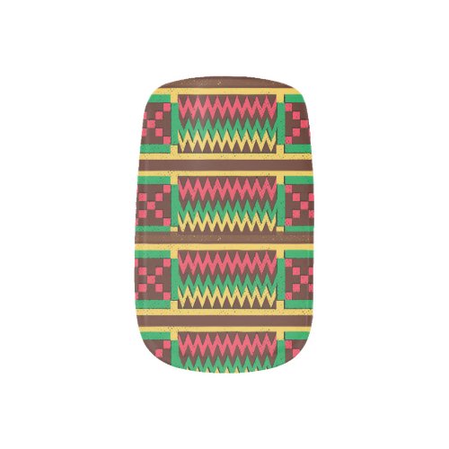 Black History African Ethnic Colors  Minx Nail Art