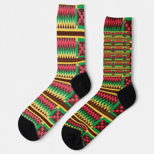 Black History African Ethnic Colors Socks