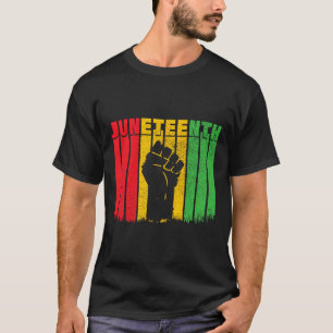 Black History Afro American African Freedom  T-Shirt