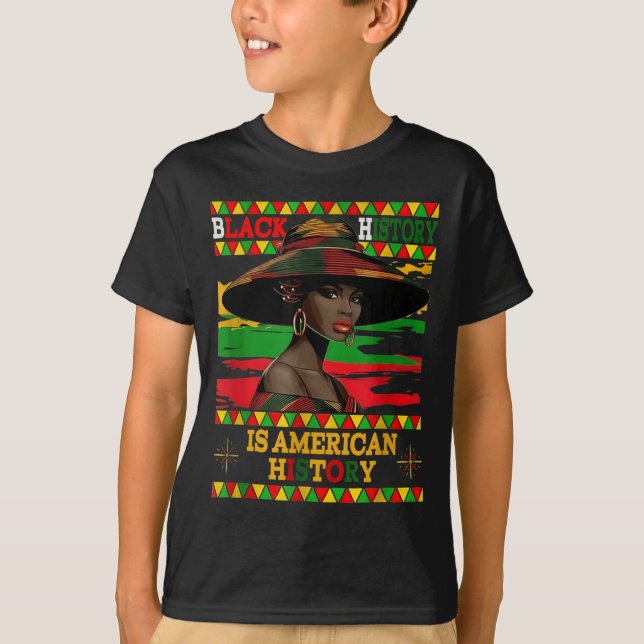 Black History American Women Recognition Educators T-Shirt (Front)