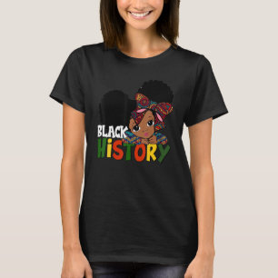 Black History Black Human Black Kids Boys And Girl T-Shirt