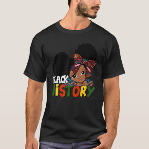 Black History Black Human Black Kids Boys And Girl T-Shirt