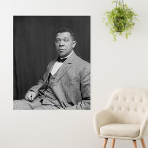 Black History: Booker T Washington, Civil Rights Foam Board