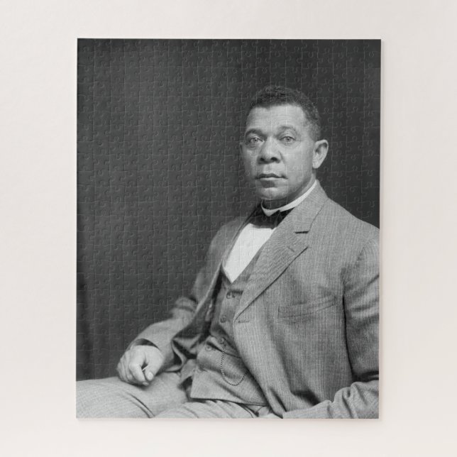 Black History: Booker T Washington, Civil Rights Jigsaw Puzzle (Vertical)