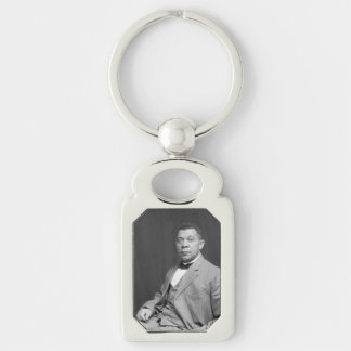 Black History: Booker T Washington, Civil Rights Keychain