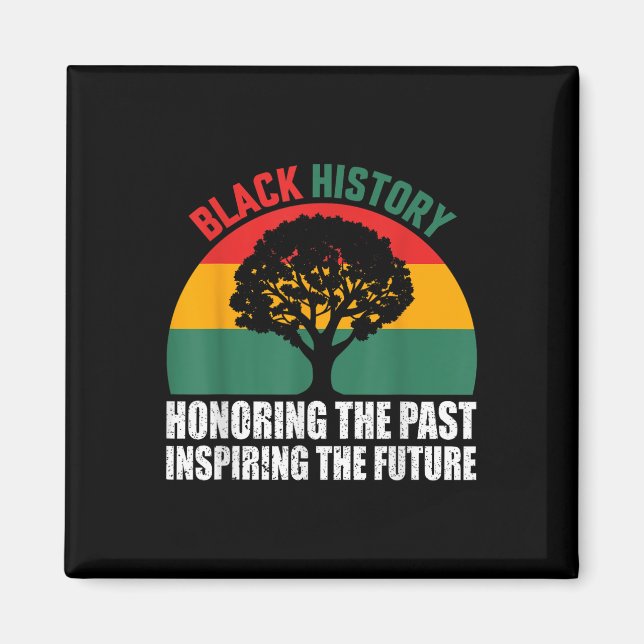 Black History Checkered Coquette Bow Heart Valenti Magnet (Front)