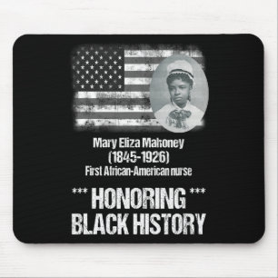Black History Featuring 1st African American Nurse Mouse Pad