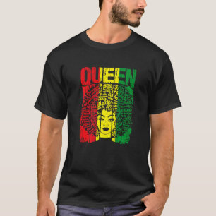 Black History For Women African Clothing Queen T-Shirt