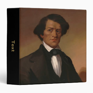 Black History: Fred Douglass Civil Rights 1845 3 Ring Binder