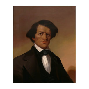Black History: Fred Douglass Civil Rights 1845 Acrylic Print