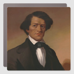 Black History: Fred Douglass Civil Rights 1845 Car Magnet