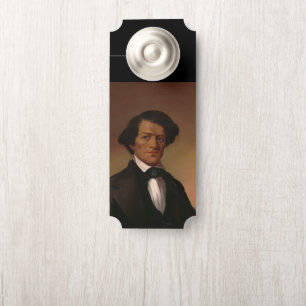 Black History: Fred Douglass Civil Rights 1845 Door Hanger