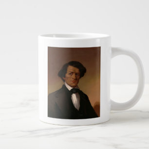 Black History: Fred Douglass Civil Rights 1845 Giant Coffee Mug