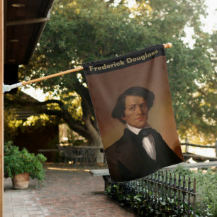 Black History: Fred Douglass Civil Rights 1845 House Flag