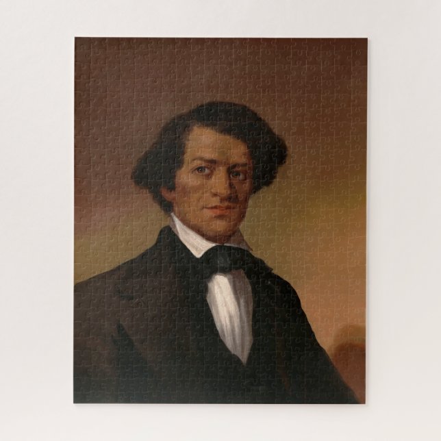 Black History: Fred Douglass Civil Rights 1845 Jigsaw Puzzle (Vertical)