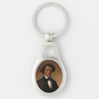 Black History: Fred Douglass Civil Rights 1845 Keychain