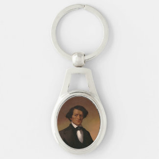Black History: Fred Douglass Civil Rights 1845 Keychain