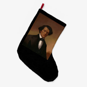 Black History: Fred Douglass Civil Rights 1845 Large Christmas Stocking
