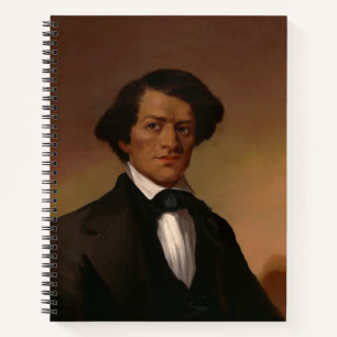 Black History: Fred Douglass Civil Rights 1845 Notebook
