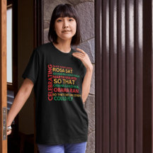 Black History Graphic T-Shirt Afro Women tee top