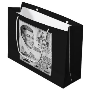 Black History Icon: Benjamin Banneker, Scientist Large Gift Bag