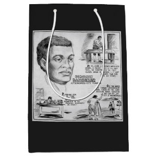 Black History Icon: Benjamin Banneker, Scientist Medium Gift Bag