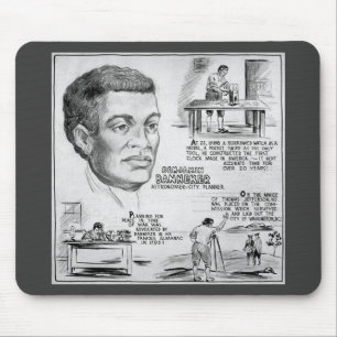 Black History Icon: Benjamin Banneker, Scientist Mouse Pad