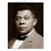 Black History Icon: Booker T Washington, Portrait (Front)