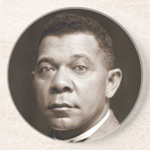 Black History Icon: Booker T Washington, Portrait Coaster