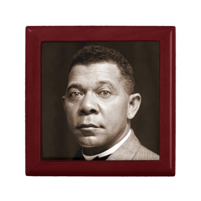 Black History Icon: Booker T Washington, Portrait Gift Box (Front)