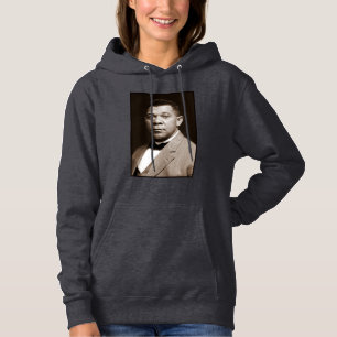Black History Icon: Booker T Washington, Portrait Hoodie