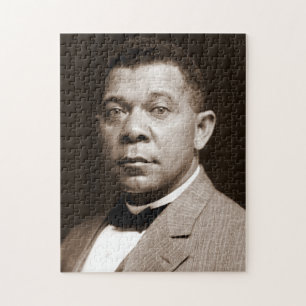 Black History Icon: Booker T Washington, Portrait Jigsaw Puzzle