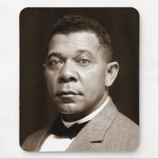 Black History Icon: Booker T Washington, Portrait Mouse Pad