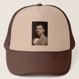 Black History Icon: Booker T Washington, Portrait Trucker Hat