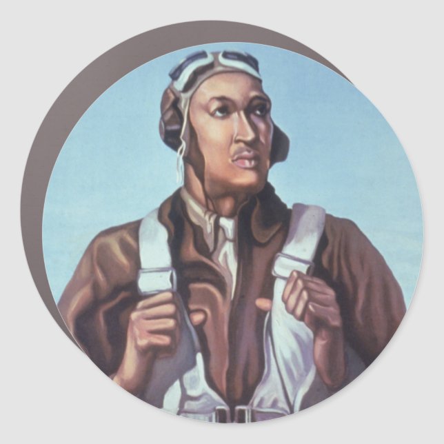 Black History Icons: Aviators of WW2, US Pilots Car Magnet (Front)