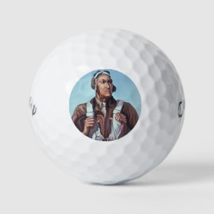 Black History Icons: Aviators of WW2, US Pilots Golf Balls