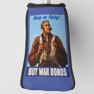 Black History Icons: Aviators of WW2, US Pilots Golf Head Cover