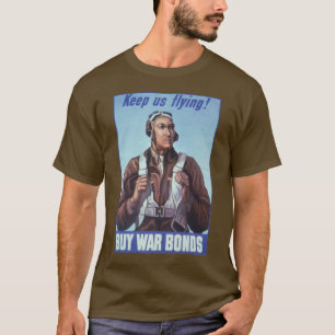 Black History Icons: Aviators of WW2, US Pilots T-Shirt