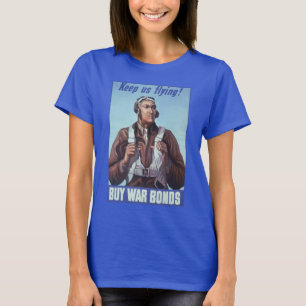 Black History Icons: Aviators of WW2, US Pilots T-Shirt