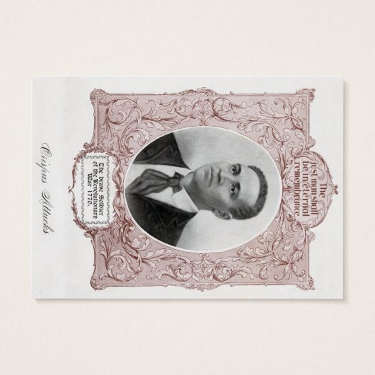 Black History Icons: Crispus Attucks, Martyr  (Back)