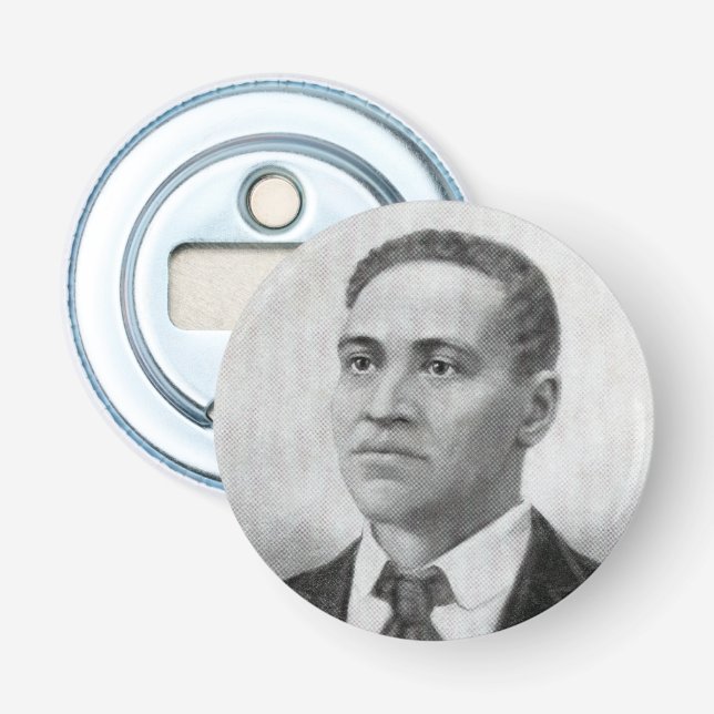 Black History Icons: Crispus Attucks, Martyr  Bottle Opener (Front)
