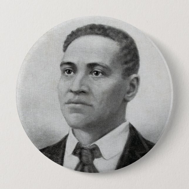 Black History Icons: Crispus Attucks, Martyr  Button (Front)